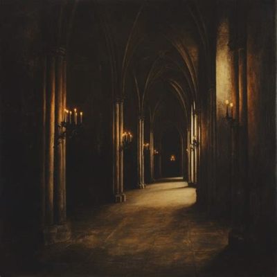 The Pale Moon Whispers Secrets - A Gothic Symphony Blending Haunting Melodies and Ethereal Orchestration